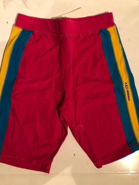 Pantaloncini Bambina Aki Colore Fucsia Con Strisce Laterali Taglia S