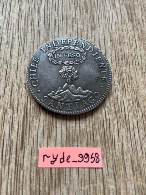 Coin Republic of Chile One peso 1817