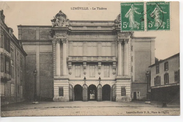 LUNEVILLE - Meurthe et Moselle - CPA 54 - le theatre