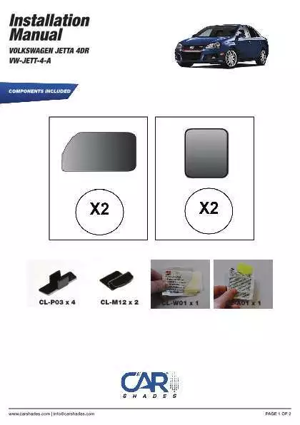 Protection solaire pour VW Jetta 4 portes année de construction 06-10, panneaux arrière + lunette arrière 2