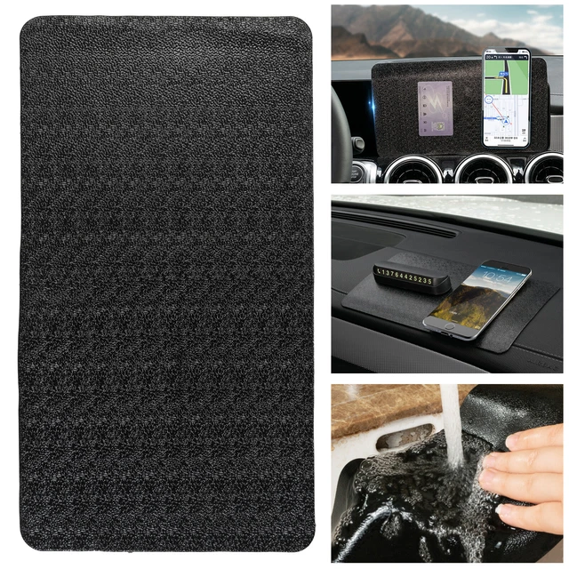 Car Dashboard Sticky Anti-Slip PU Mat Non-Slip Pad Phone holder GPS Coins Key PU