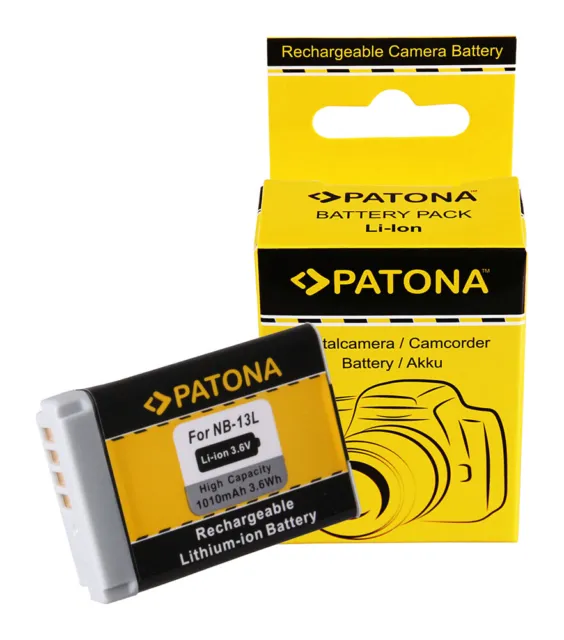 Batteria Patona 1010mah li-ion per Canon PowerShot SX740HS