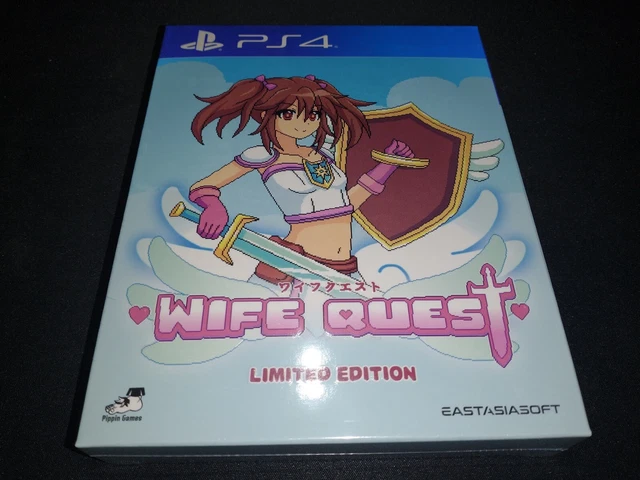 Wife Quest Limited Edition Playasia Sony Playstation 4 PS4 NEW SEALED+sticker