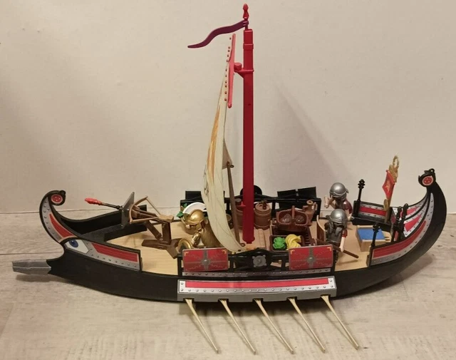 Playmobil Vela Romana – Galère Romaine Personnalisée – Custom Galère à Voile