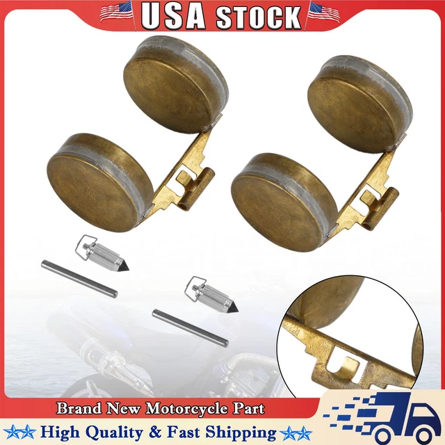 2X Carburetor Repair Kit Float fit for Honda CB100 CB350 XL100 XL125 XL175 F12