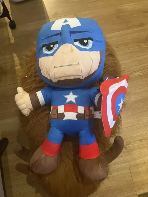 New Official 12" Marvel Avengers Plush Soft Toy Captain America