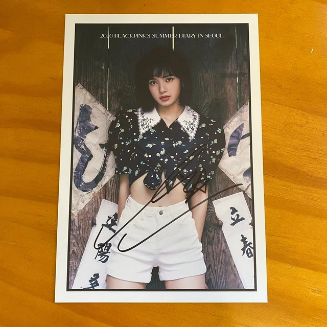BLACKPINK LISA SUMMER Diary 2019 Hawaii Trading Card