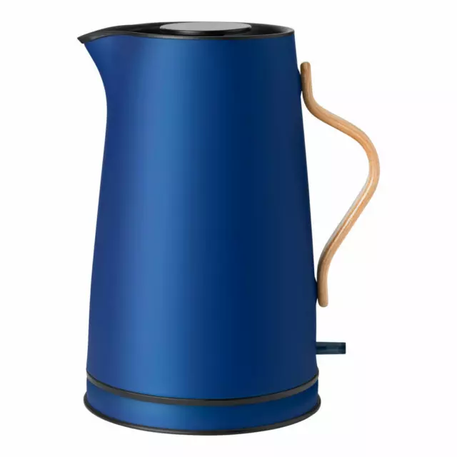 Stelton Emma Wasserkocher Dark Blue, Wasserbereiter, Stahl, Kunststoff, 1.2 L