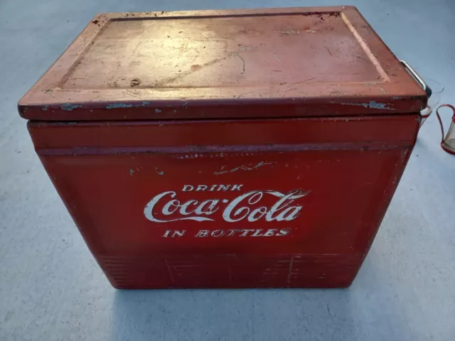 Vintage 1950's Coca Cola Cooler