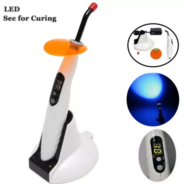 Woodpecker Style Dental Wireless LED-B Curing Light Lamp / Guide Rod Tip 12mm