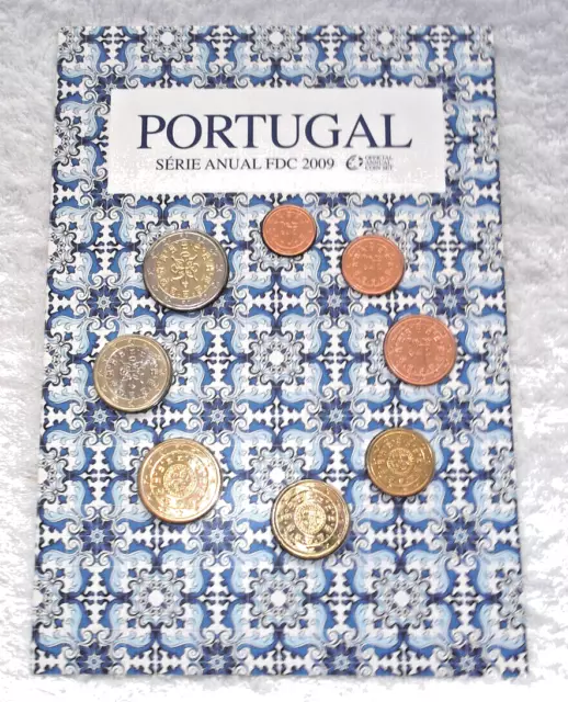 ORIGINAL / OFFIZIELLER  KMS  PORTUGAL  2009  -  FDC  -  Aufl. 10.000 Stück