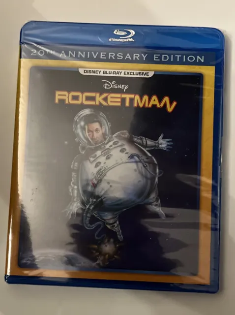 Rocketman (Blu-ray, 20th Anniversary, 2018) Disney Movie Club - Ships Int'l