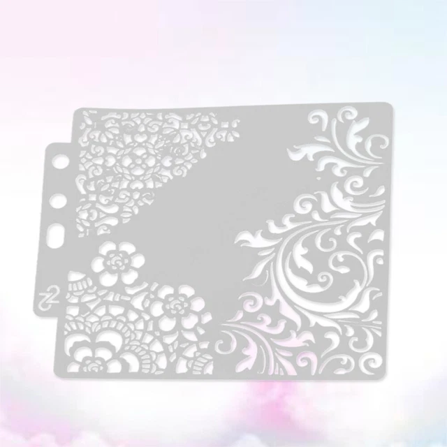 BENECREAT Pochoir Phare En PET 30x30 Cm – Modèle Ancrage & Boussole Pour Scrapbooking, Cartes, Décoration Murale & Bricolage