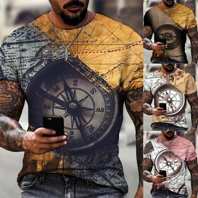 Top uomo maniche corte tutti i giorni traspiranti casual fitness stampa grafica palestra