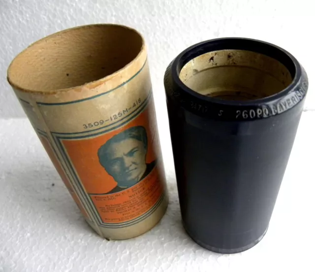 4M-Cylinder-Phonograph-Walze-Deutsche Edison Blue Amberol-LÄNDLER BAYERNKAPELLE