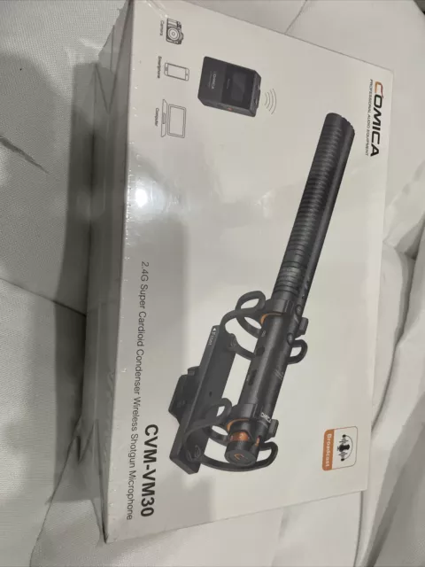 CoMica CVM-VM20 Cardioid Condenser Shotgun Microphone