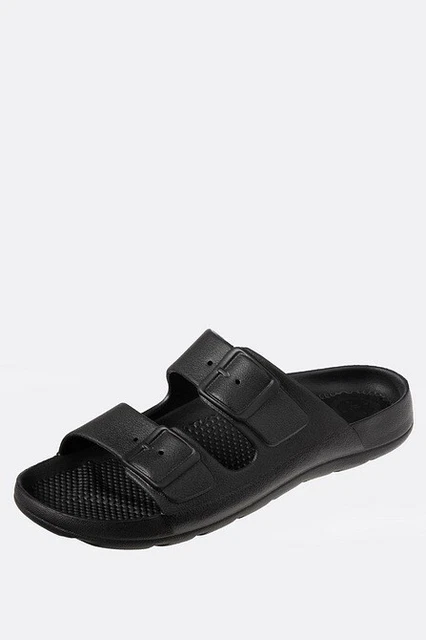 TOTES SOL BOUNCE Buckle Cross Sliders size 6 £9.00 - PicClick UK