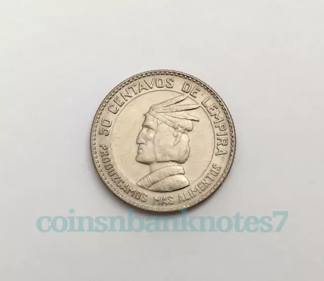 1973 Honduras 50 Centavos Coin, KM#82 / FAO issue