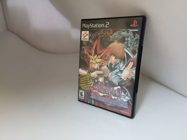 Yu-Gi-Oh! the Duelists of the Roses PS2 Black Label Yugioh Tested Anime Game #A3