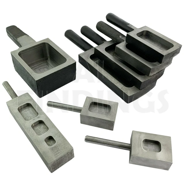 Graphite Crucible For Melting Metal - Foundry Furnace Casting Tool (1-18kg Sizes)