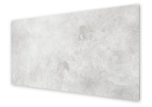 Pared posterior de cocina protección contra salpicaduras de vidrio pared gris estilo loft 100x50 cm
