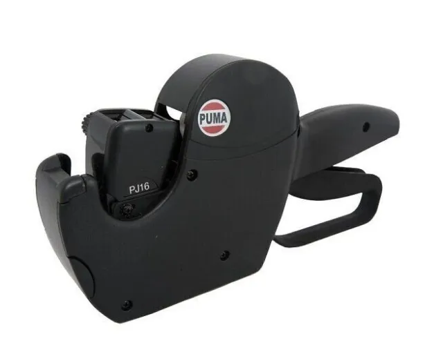 Puma 2 Line Price Gun Pricing Labeller 26x16 CT7 CT12 Labels Date GBP Euro Shop