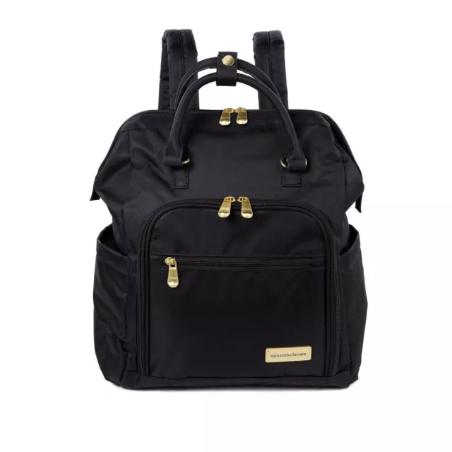 Samantha Brown Travel Backpack - Black