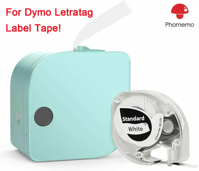 DYMO Label Maker with 3 Bonus Labeling Tapes | LetraTag 100H Handheld Label  Maker & LT Label Tapes, Easy-to-Use, Great for Home & Office Organization