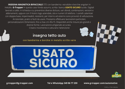 ARO 5 insegne calamitate USATO SELEZIONATO tetto auto bandiera finiture accurate top 
