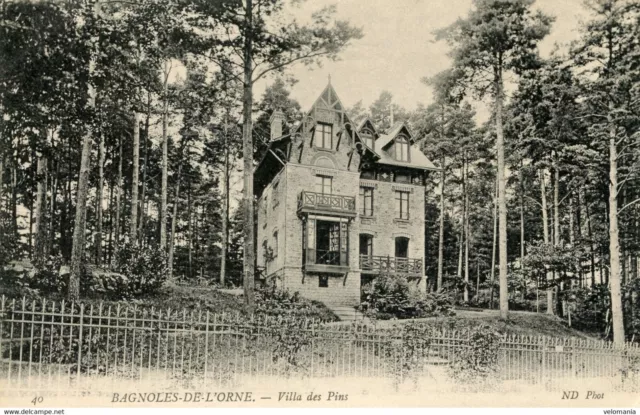 13452 cpa 61 Bagnoles de l'Orne - Villa des Pins