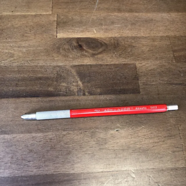 Vintage KOH-I-NOOR Adapto 5611 Lead Mechanical Drafting Pencil Italy