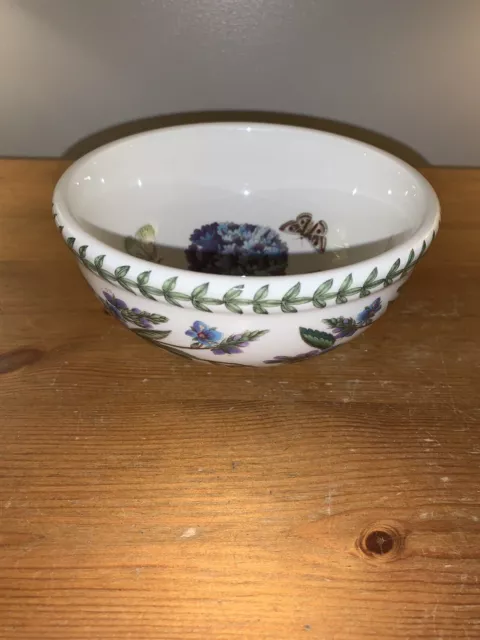 Portmeirion Botanic Cereal Soup  Bowl Primula VGC 5.5 In’s Spare