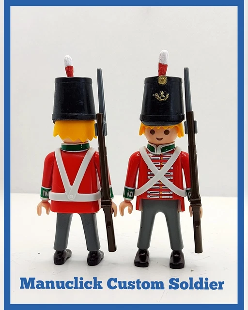 Figurine Playmobil Custom Soldat Espagnol (1858-1862) - Guerre De Cochinchine - Fait Main