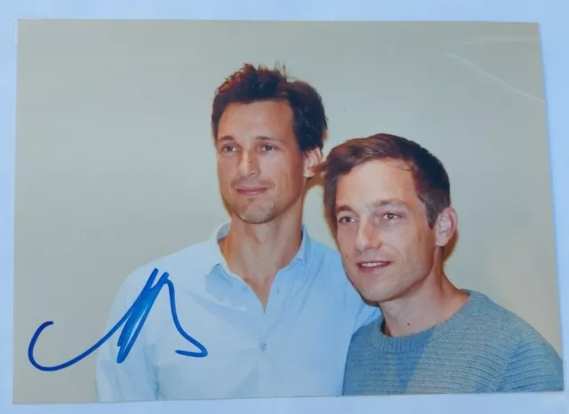 Florian David Fitz, original Autogramm, Foto 17,9x12,6cm