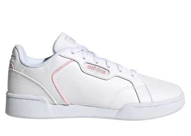 Scarpe donna Adidas FW3291 sneakers da ginnastica sportive basse pelle bianche