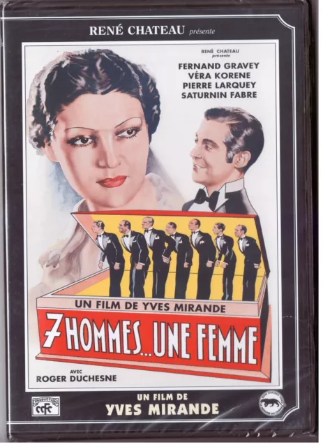 7 HOMMES-UNE FEMME-1936-(Yves Mirande)(Fernand Gravey)DVD AVEC V F-NEUF SCELLÉ