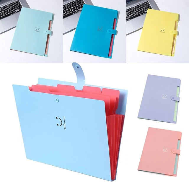 CLASSIFY PAPER ORGANIZER Data Book Bill Folder Holder A4 File Bag ...