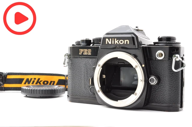 Nikon FE2 – Appareil Photo Argentique Reflex Noir – Boîtier Seul – Années 70