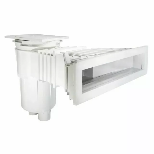 AstralPool Slim Skimmer Weiß für Betonbecken 58707 Skimmer 17.5 L