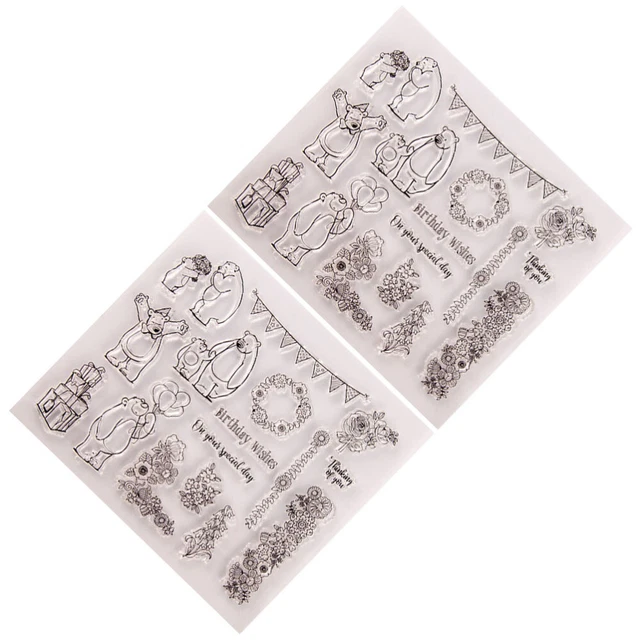 2 PCS Prägestempel Schablonen Selber Machen Tpr-Siegel Schimmel