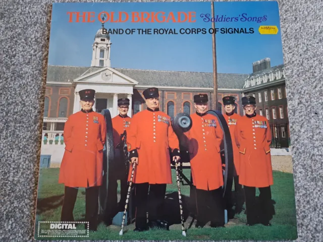 Band Of The Royal Corps Of Signals - The Old Brigade - LP - Droit - DR 68 - 1985