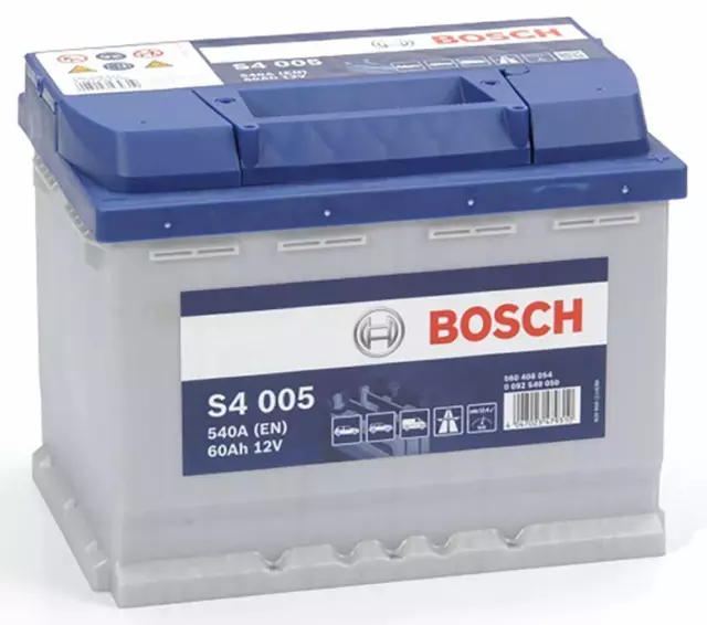 Bosch Starterbatterie S4 005 Auto batterie Akku 540A 60Ah Alfa Romeo Daewoo Jepp