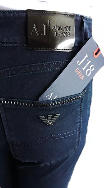 ARMANI JEANS J18 Dahlia Slim Fit/Skinny Leg/High Waist Jeans size 26 £64.99 - UK