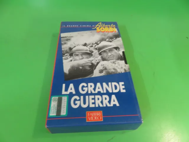 VHS - LA GRANDE GUERRA - il cinema di Alberto Sordi  - Fabbri Video 1994