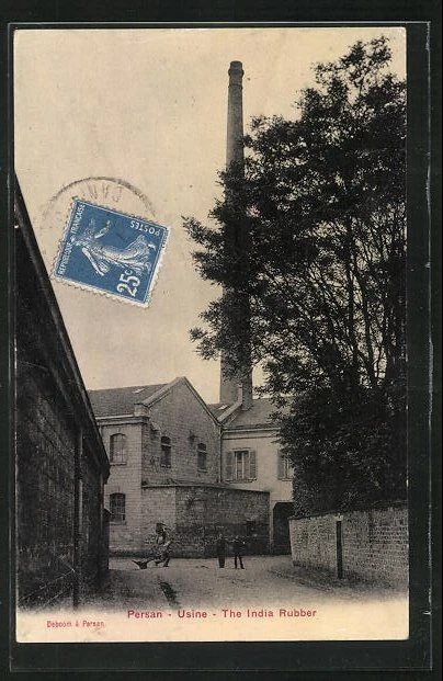 CPA Persan, Usine, The Indian Rubber 1920