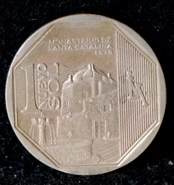 Peru, 2011 Nuevo Sol, "Santa Catalina", About UNC,  NR,  5-28