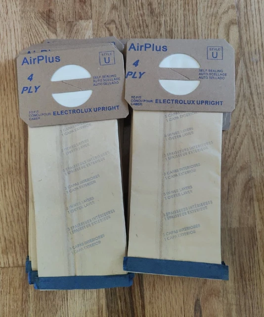 *20 Bags* Electrolux Upright Style U Allergy Vacuum Bag AirPlus