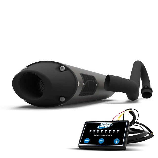 HMF Yamaha YFZ 450R Full Exhaust Blackout Ellip + EFI (09-23)