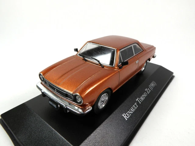 Renault Torino ZX 1981 - 1/43 Voiture Miniature SALVAT Diecast Model Car AQV3