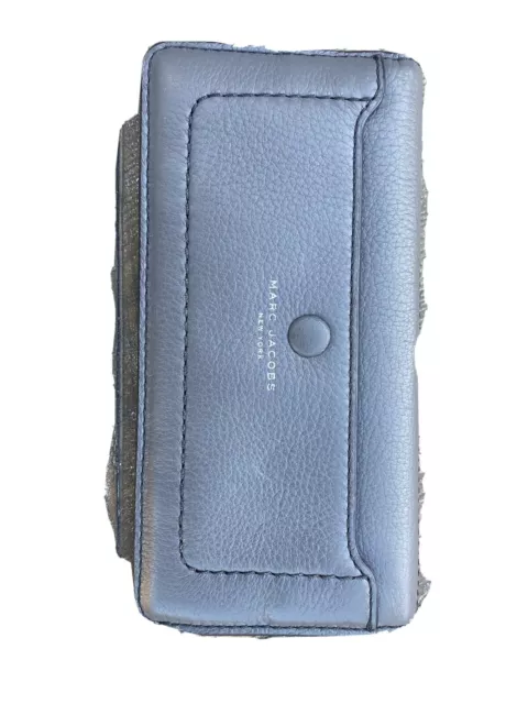 NWT MARC JACOBS ❤️LONG TRIFOLD WALLET, Gray MSRP 165